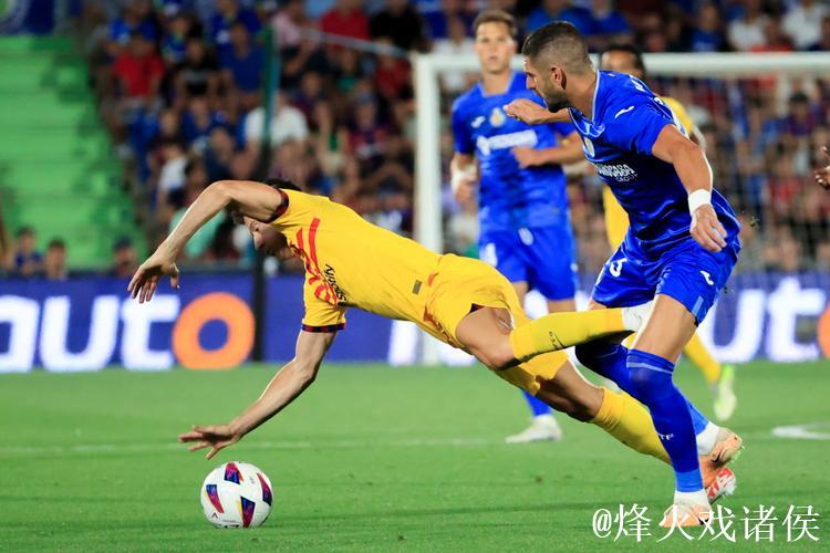 西甲-孔德破门 巴萨客场1-1战平赫塔菲