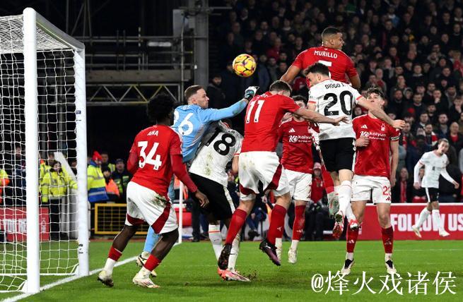 英超-若塔破门 利物浦1-1客场战平诺丁汉森林